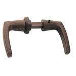 Brown handle and counter-handle