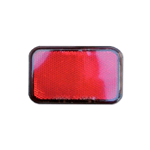 CATADIOTTRO 95X60 ADESIVO ROSSO - 2 PEZZI- CAMPER ROULOTTE