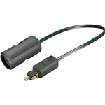 CBE R417 ADATTATORE SPINA 12V D.12/PRESA 12V AUTO, L=0,25m - CAMPER ROULOTTE