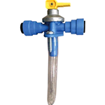 Valvola Sicurezza Scarico Truma Per Boiler - attacchi John Guest Jg - 114 70142.05