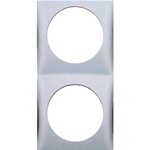 CORNICE DOPPIA BERKER CROMATO LUCIDO - CAMPER ROULOTTE
