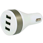 CARICATORE 12V - USB CON TRE USCITE