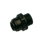 Raccordo Terminale Dritto Filetto M 3/8 Impianto Acqua John guest JG 12 mm