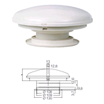 AREATORE BAGNO SFIATATOIO PERMANENTE A FUNGO SI.FI - CAMPER ROULOTTE - 75058