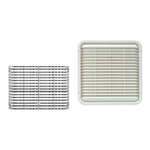 AREATORE  192X192 MM  SENZA ZANZARIERA - CAMPER ROULOTTE