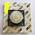 BMCP/CL PULSANTE UNIPOLARE CROMO LUCIDO - CAMPER ROULOTTE