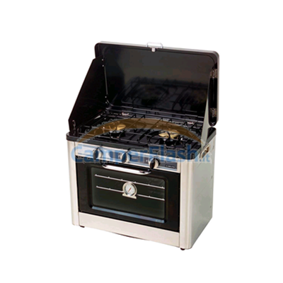 Accesorios y repuestos Camper Caravan  NA-016325 - Horno De Cocina  Parrilla A Gas Combinado Con 2 Quemadores Nuevo Modelo - Midland