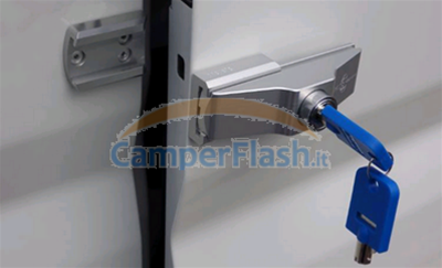 Accesorios y repuestos Camper Caravan  IMC-1834 - Kit de dos cerraduras  IMC para puertas laterales y/o traseras de furgoneta antirrobo - IMC