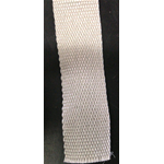 Bordure à Coudre pour Tissu Contrecollé Gris Perle 4cm 1m