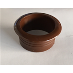 Brown Push-Lock Furniture Rosette For