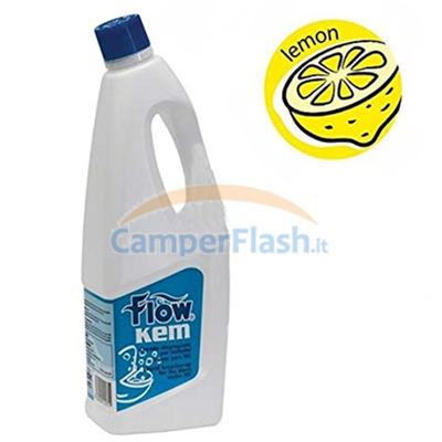 Ricambi e Accessori Camper Caravan prezzo offerta EK-FLOKEM002LL - Liquido Disgregante  Wc Flow Kem Limone 2Lt T - Ecolkem