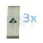 CLIPS FISSAGGIO SENSORE TERMOSTATO 3 PZ  - CAMPER e ROULOTTE - 623059
