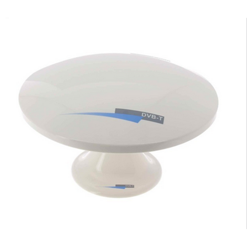 Antenna TV Esterna TNT Omnidirezionale 360° Amplificata - Kit Completo Con Cavo 10m, Filtro 4G LTE, Per HD/DVB-T (VHF/UHF)