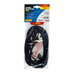 COPPIA CORDE ELASTICHE 150CM Ø8 - CAMPER