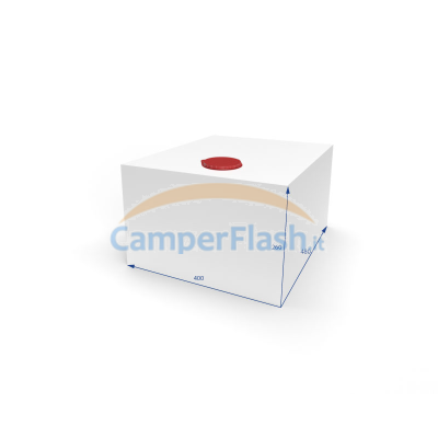 Ricambi e Accessori Camper Caravan prezzo offerta SI-6001310 - Serbatoio  Acqua 40X26X48 Lt 49 Bianco - SI-FI