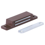 CHIUSURA MAGNETICA REGOLABILE MARRONE 1 PZI - CAMPER e ROULOTTE