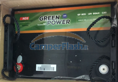 Ricambi e Accessori Camper Caravan prezzo offerta ND-GP80S - Batteria  Servizi Agm Scarica Lenta 80 Ah Long Life Green Power NDS - NDS