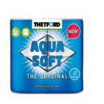 CARTA IGIENICA AQUA SOFT THETFORD 4 ROTOLI - PER CAMPER CAMPEGGIO ROULOTTE 