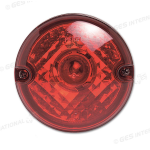 Fanale retro rosso rotondo Posizione / Stop-  Ges Fnl5370 - Rimor ed altri