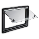 Ventana Seitz S4 500X450 Completa Marco Negro