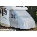 COPERTURA OSCURANTI ESTERNI ABBINATA PARABREZZA E  MOTORE FORD DAL 1986 AL 1997 - CAMPER 