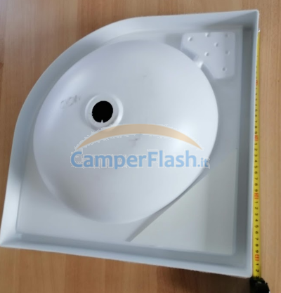 Lavandino per Bagno ad Angolo 330x330 mm. [907632] - 29,90€ iva inclusa  Camper - Camping - Campeggio, Accessori per camper, caravan e camping