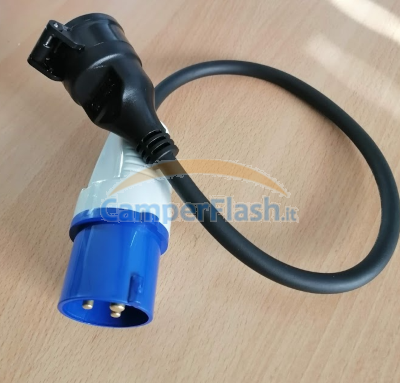 Adaptateur femelle R523 Rs321, prise 230V 220V, dérivation Cee+ CBE 212714