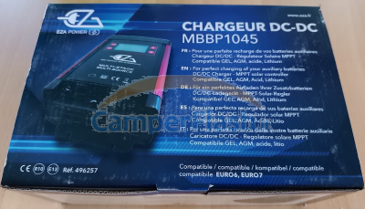 Chargeur booster 12V-50A + regulateur MPPT