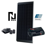 Kit Panel Solar Fotovoltaico Negro Solar 185W Sce360 Mppt - KB185-360 - NDS