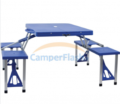 Mesa plegable Aluminio GP6 - Accesorios Camping