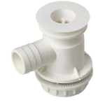 Piletta Scarico Doccia Curva Foro 46 / Scarico 25 Con Sifone