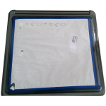 Finestra (Solo Lastra) F23 550X550 Mm Serigrafia Antracite Opaca F23550X550So