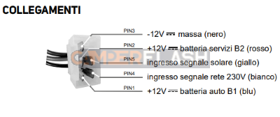 Ricambi e Accessori Camper Caravan prezzo offerta CBE-205026 - CSB3-LT NEW  Parallelatore paralleratore - ripartitore CBE Per Batteria Lifepo4  Servizi/Motore - CBE