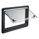 Seitz / Dometic S4 Komplettfenster - 500x300 schwarzer Rahmen