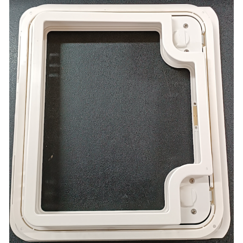 Cadre De Porte Avec Abattant Et Rotor Pour Toilette Thetford DOOR 3, Blanc, Neuf