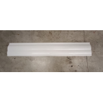 Bandella Bianca Liscia Doppia Onda Rimor 005X - 225cm - Da Verniciare