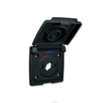 Coperchio nero presa acqua pre140 GES - PRE139N