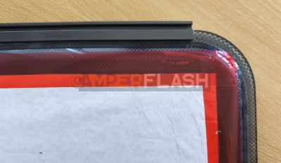 Ventana (solo panel) 600x350 gris polyvision - PBV600X350G