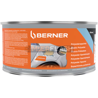 MASILLA PARA CARROCERÍA DE POLIÉSTER 1,8 KG - BERNER