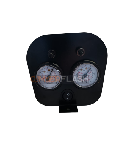 Manometro doppio  sospensioni pneumatiche -per Ford  - T9999-F