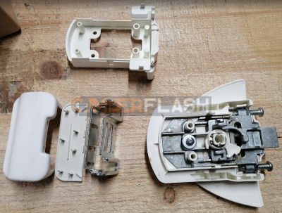 Maniglia Serratura interna FAP Fusion completa di riscontro - per Hymer e altri - 1118DXE28PI/M