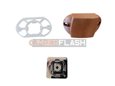 Brown push lock - 1I0W40000290CRM