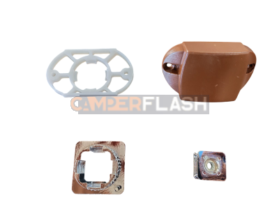 Brown push lock - 1I0W40000290CRM