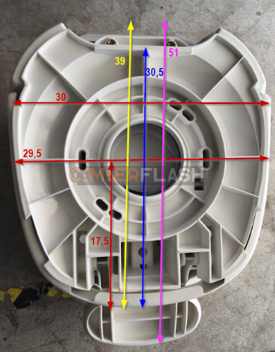 Cuvette Bravura Low avec pédale - 65046 - Thetford