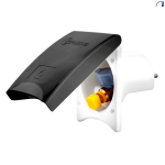 Black external socket - gas quick coupling - Truma - 1102329103