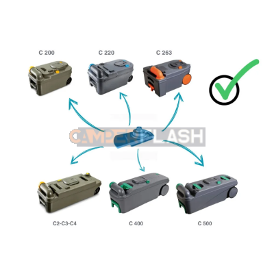 Kit doc-wash pulizia cassette WC Thetford  - 11870