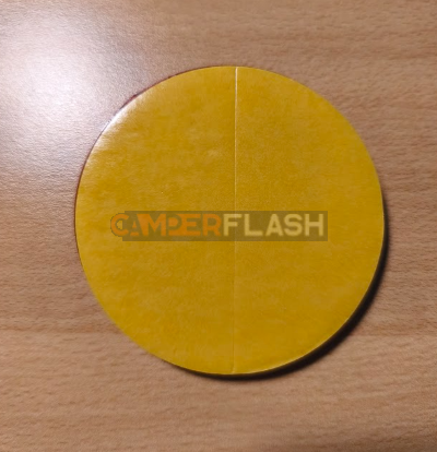 Catadiottro Rosso Tondo Adesivo 80D - Per Paraurti Rimor - 1IEL030038