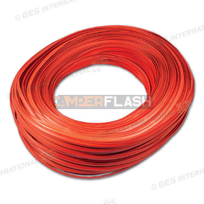 Camperflash | GE-VTE11R - Profilé Cache-Vis Rouge 11mm 1 Mètre - GES