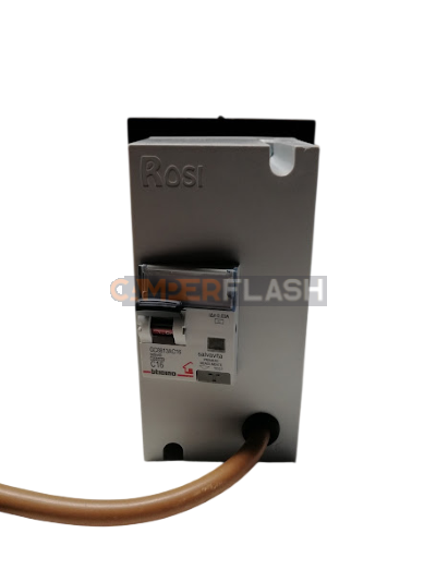 220V/230V External Plug and Socket - with circuit breaker - A0032598