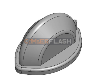 Bouton de sélection Réfrigérateur Dometic RM6401 et autres - Lecture 3D